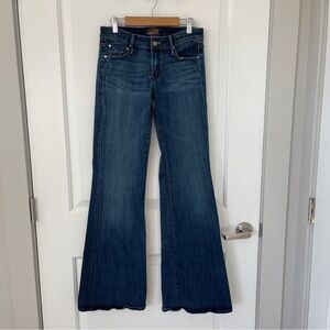MOTHER Dark Blue Flare Jeans
